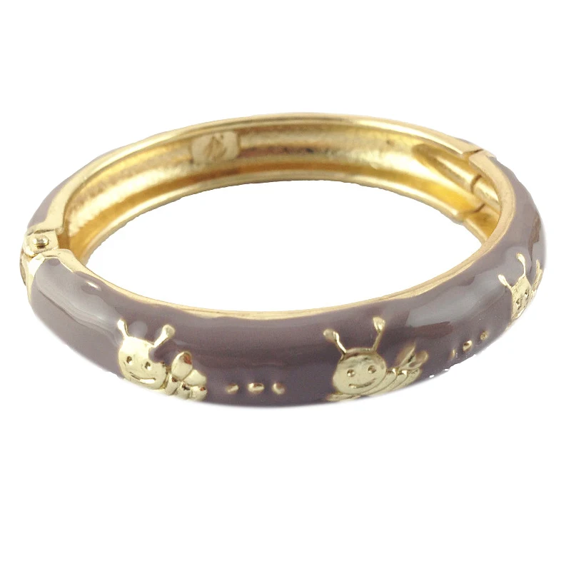 Ujoy детский классический браслет с фигуркой животного милый Пчелкой стильные