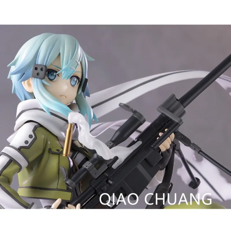 Sword Art Online II аниме сексуальные фигурки игры Asada Shino Gun Gale GGO Sinon ПВХ фигурка
