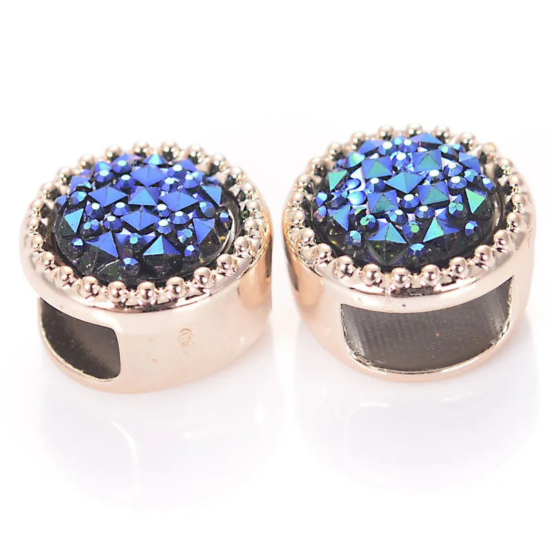 10 шт./лот 17x12 мм, позолоченные подвески с УФ-покрытием для изготовления ювелирных изделий своими руками