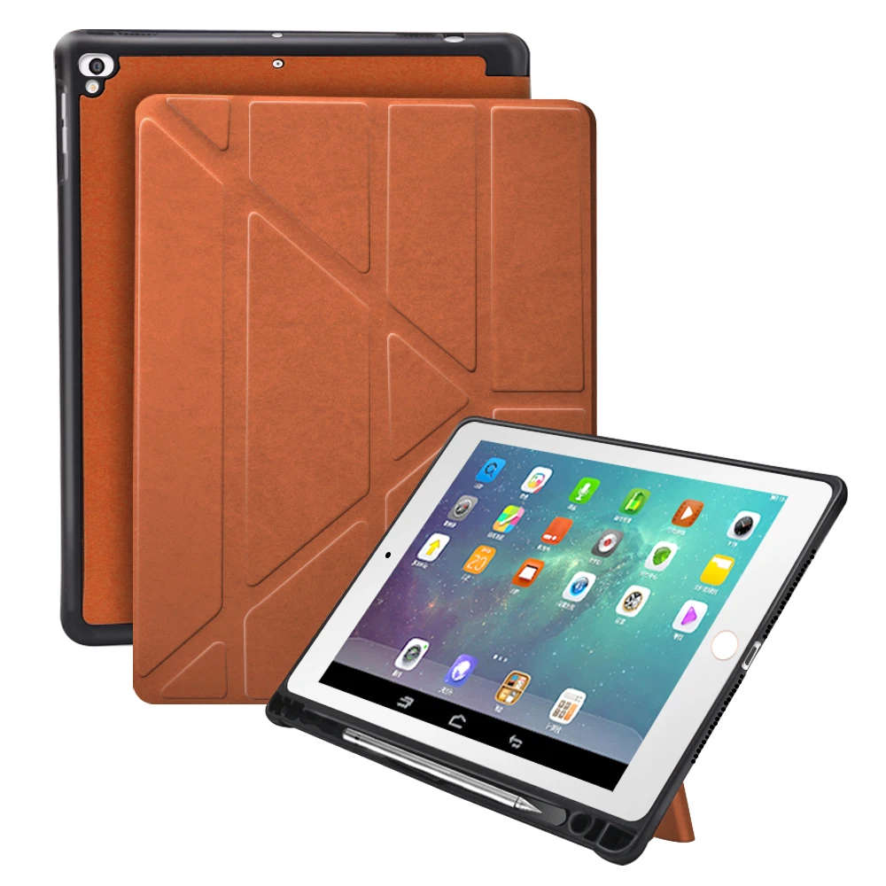 Owswin для iPad 9,7 чехол Smart Cover для iPad Air из искусственной кожи чехол для iPad Air 2 Pro 9,7 чехол с карандашом