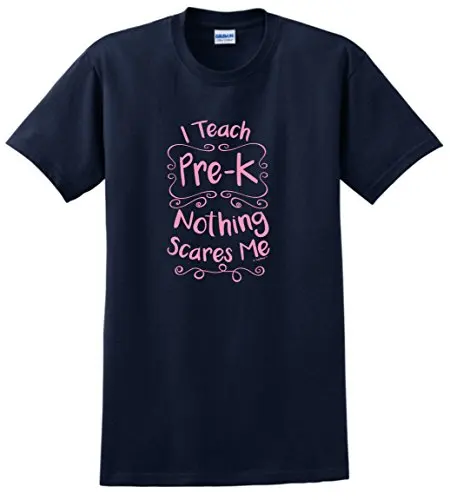 Pre K Учитель Подарки Я Teach Ничто Не Пугает Меня Футболку| |