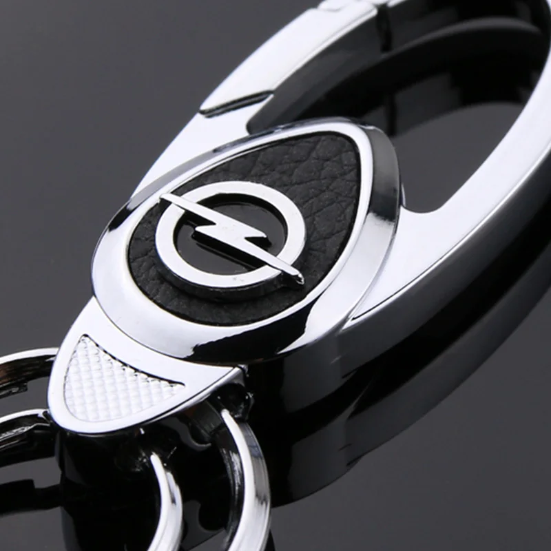 Модный металлический брелок для Opel Mini Cooper BMW Renault бесконечное Mazda hyundai Jaguar Nissan Benz Kia