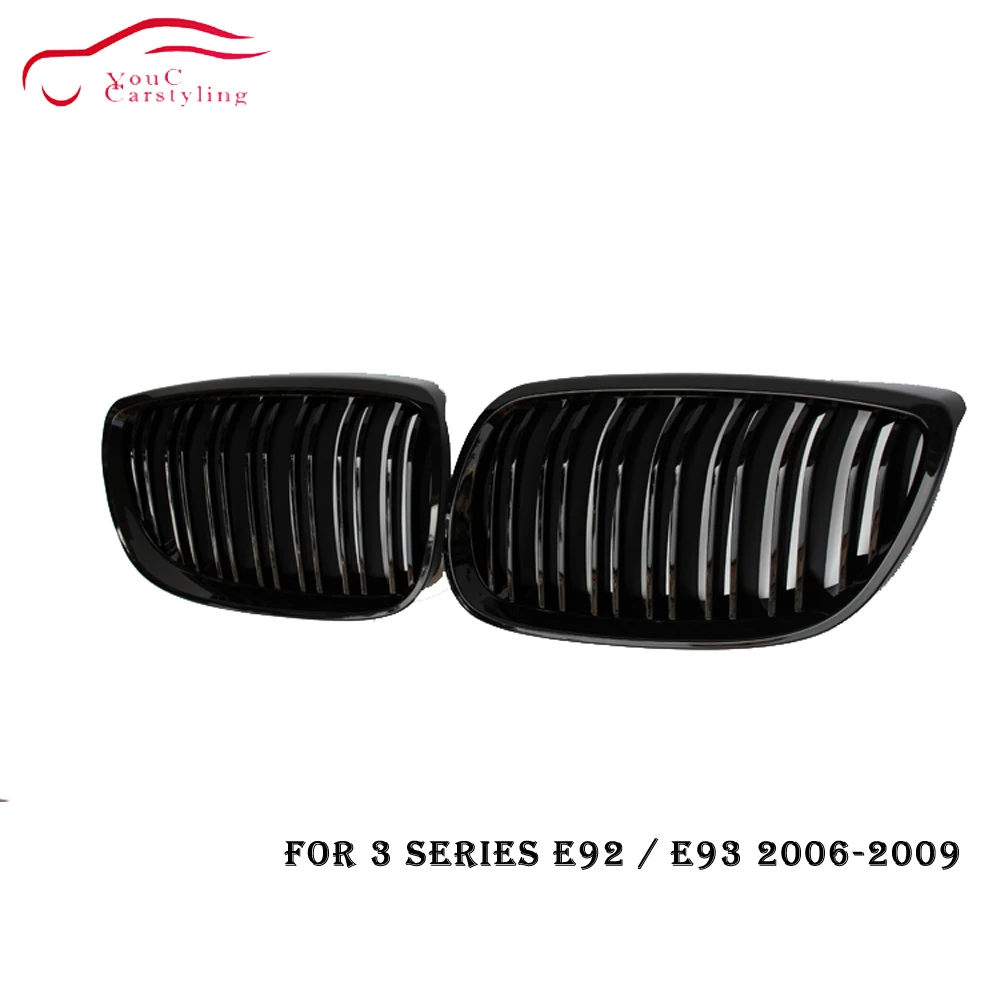 E90 M3 передняя решетка для почек сетка BMW 3 серии E92 E93 2006 2009 320i 325i 330i Coupe Cabriolet глянец