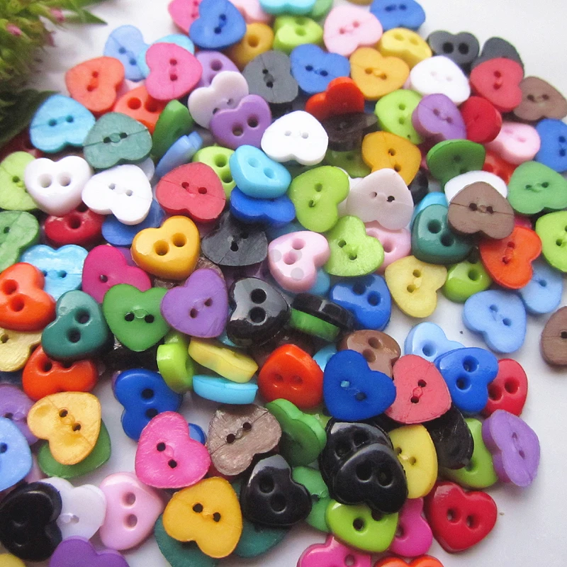 144 шт. мини пуговицы в форме сердца 6 мм|little buttons|mini buttonsdoll buttons |