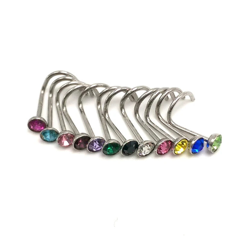 Кольца для пирсинга из нержавеющей стали 10 шт. 3 мм хирургические Украшения тела