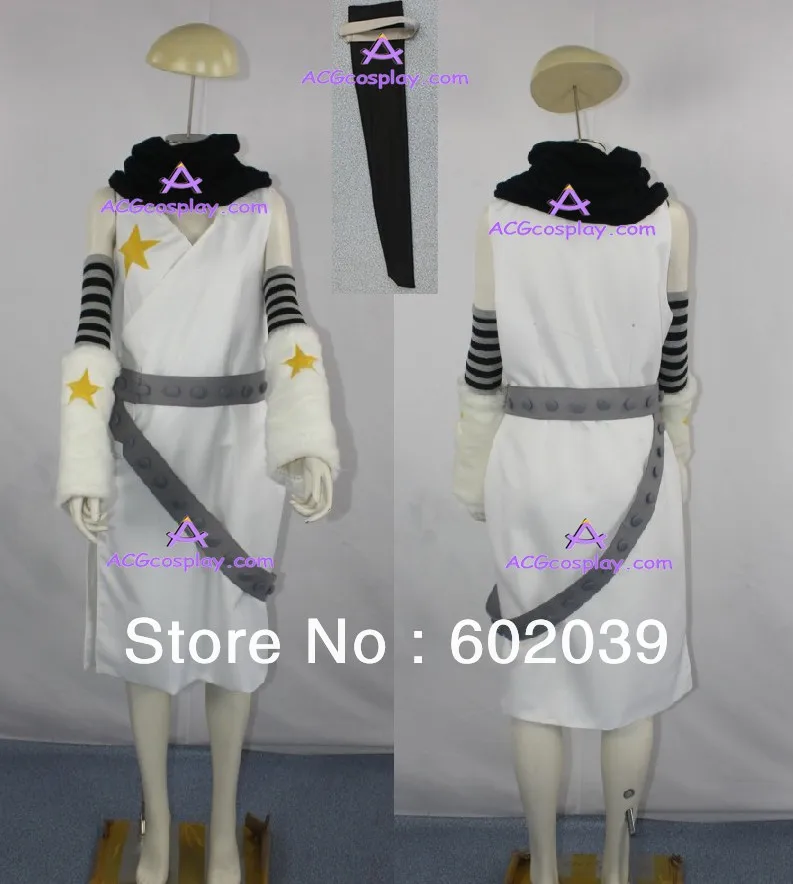 

Soul Eater Tsubaki Nakatsukasa Cosplay Costume include stockings