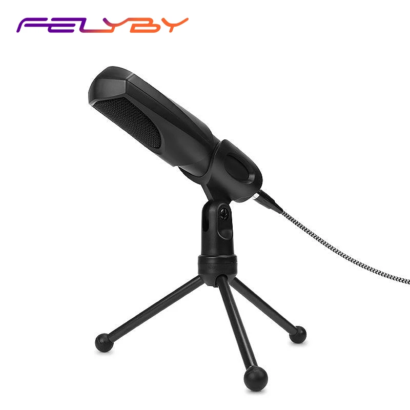 FELYBY Q3B микрофон USB порт для высокого качества Professional конденсаторный запись Skype PC Mac