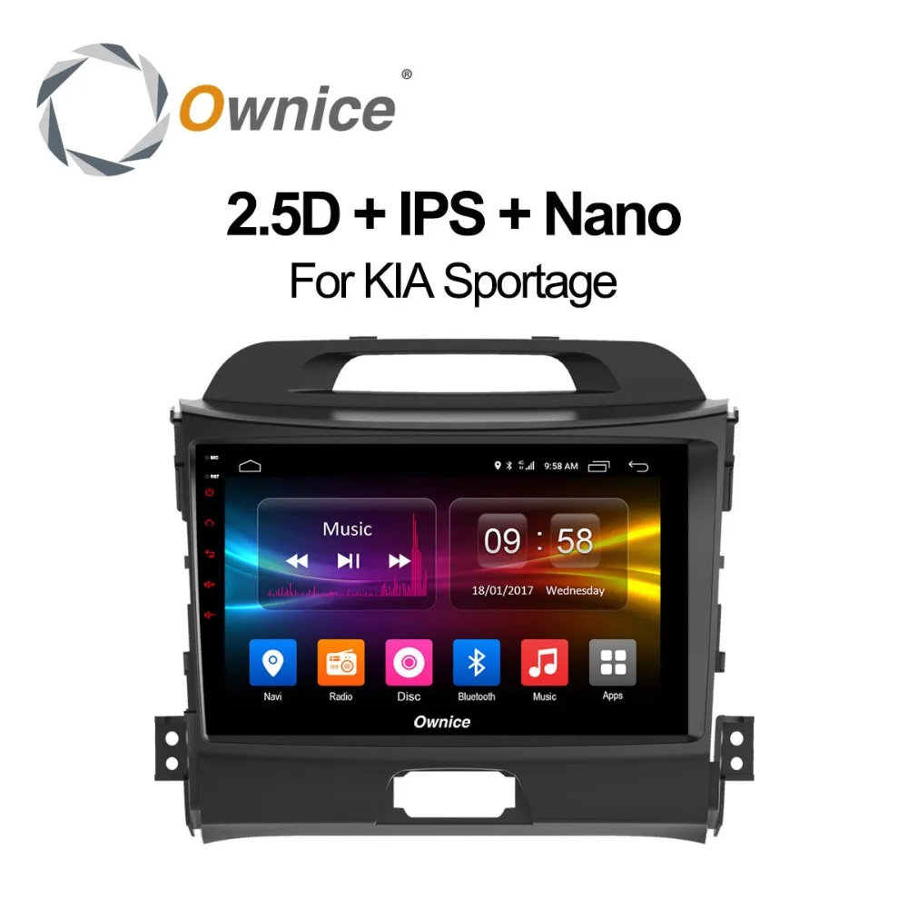 Ownice c500 + Android 8 1 для Kia Sportage R 2010-2016 автомобильный DVD-плеер 2 Гб ОЗУ 4G LTE WIFI BT GPS радио DVR
