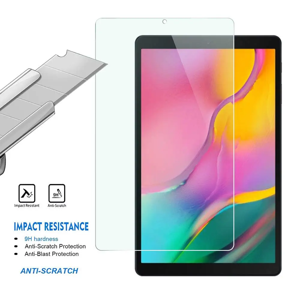 

Закаленное защитное стекло 9H для Samsung Galaxy Tab A 10,1 2019 Φ, Защитная пленка для Tab A 10,1 2016 Tab S5e 10,5, ЖК-экран