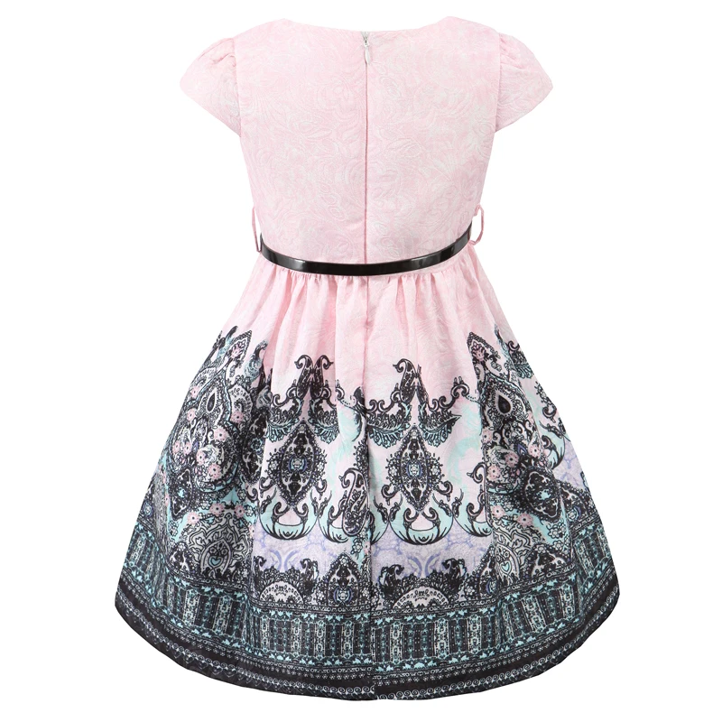 Childdkivy Spring Girls Printing Dress Kids Party Dresses For Children Princess Autumn Clothing 3-10 Years | Детская одежда и