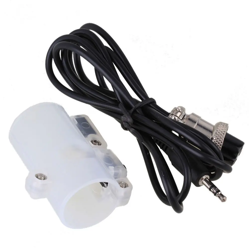 Диспенсер для пальцев с прозрачным металлическим соединением пластиковым чипом