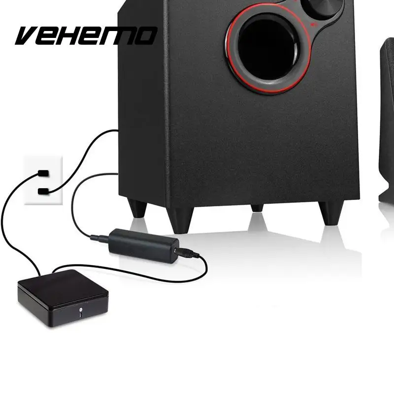 Шумоизолятор Vehemo с заземляющей петлей шумоизолятор звуковой фильтр 3 5 мм аудио