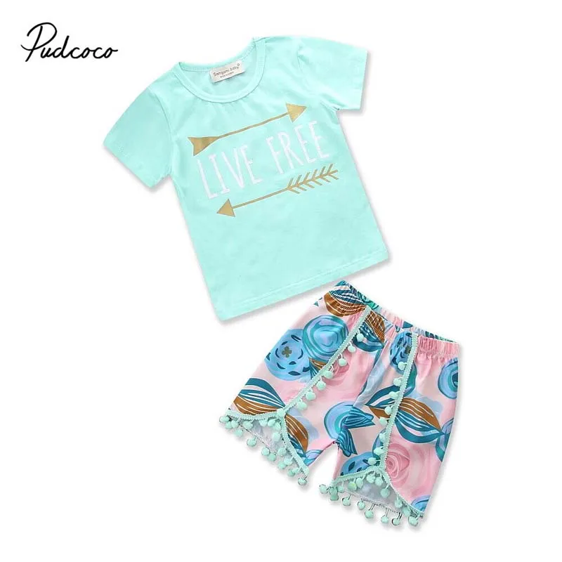 Брендовая одежда для новорожденных девочек летняя футболка в стиле бохо с