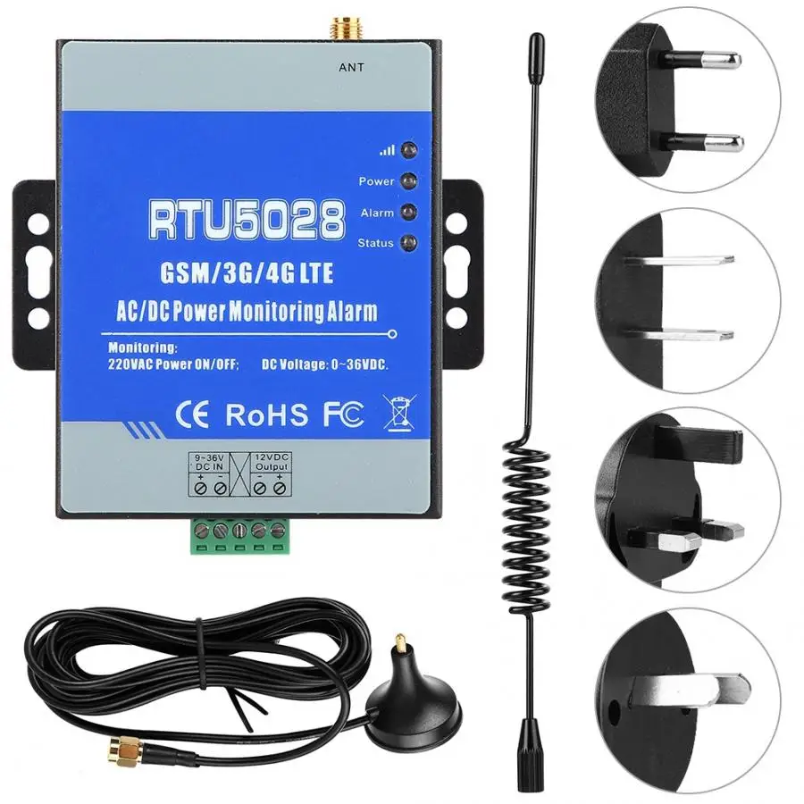 Охранные сигналы для дома будильник RTU5028 GSM контроль состояния питания