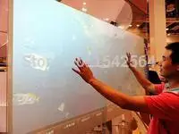 Прозрачный высокой четкости 46 дюймов сенсорный экран фольги 6 очков ЖК наложения