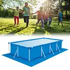 Коврик для бассейна прямоугольный, легко моющийся, из полиэстера