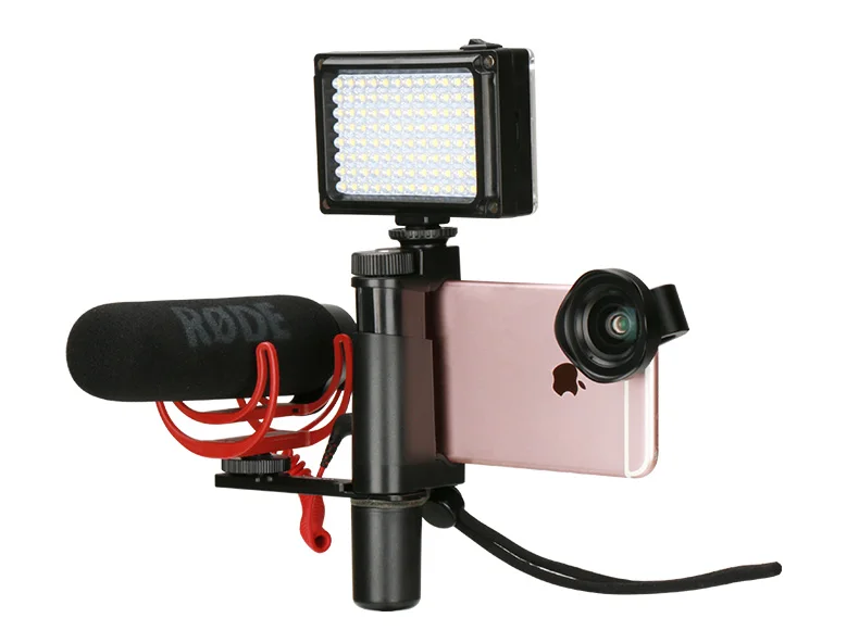 Ulanzi F-Mount смартфон ручной стабилизатор видео Rig ручка поддержка штатива крепление для мобильного телефона видеофильтр пленка-производитель