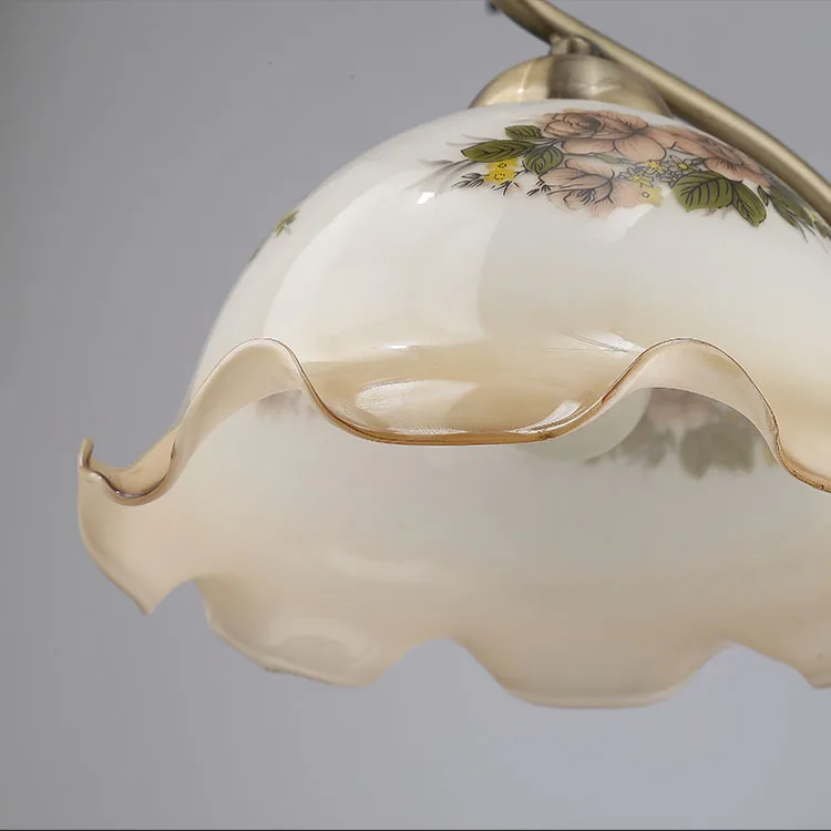 Современная настольная лампа железная Золотая гостиная Европейский стиль