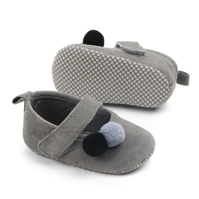 Обувь для новорожденных девочек Осень-зима обувь малышей младенцев мягкая