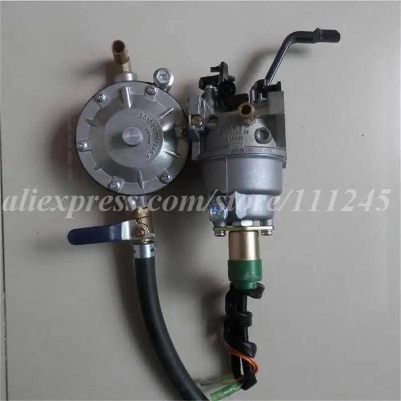 5KW TRI топливный комплект карбюратор руководство CHOK для HONDA GX390 6500 CARB NG сжиженный углеводородный газолин метан конверсионный комплект пропан сжиженный газ