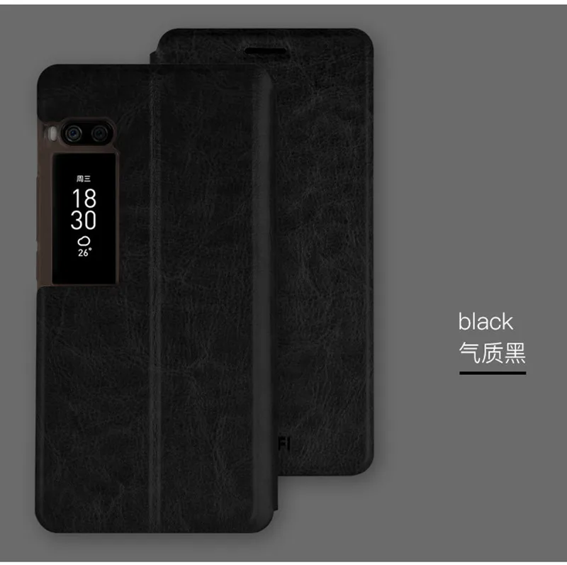 Для meizu pro 7 Чехол pro7 чехол MOFi для откидная крышка Подставка полный pu кожаный