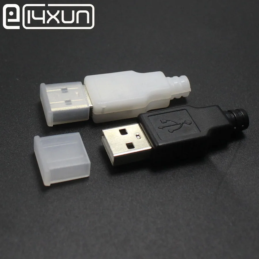 10 шт. Пылезащитная крышка USB 2 0 для самостоятельной сборки Тип A штекер адаптер