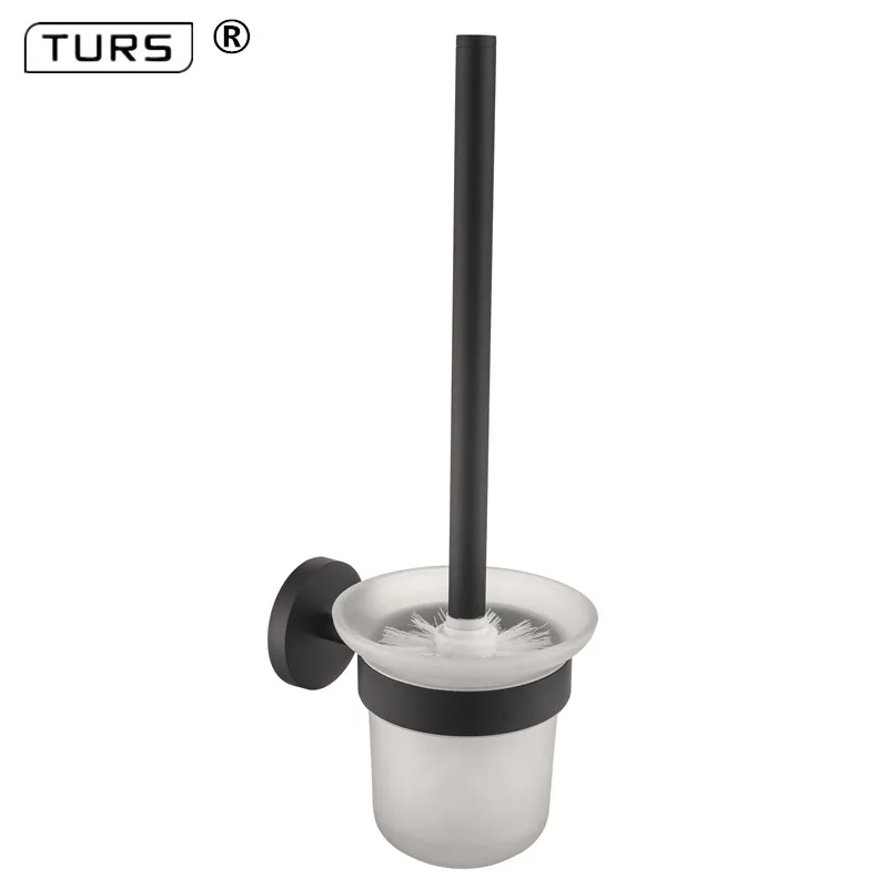 

SUS304 Stainless Steel Bathroom Hardware Set Black Matte Paper Holder Robe Hook Toothbrush Holder Towel Bar Bathroom Accessorie
