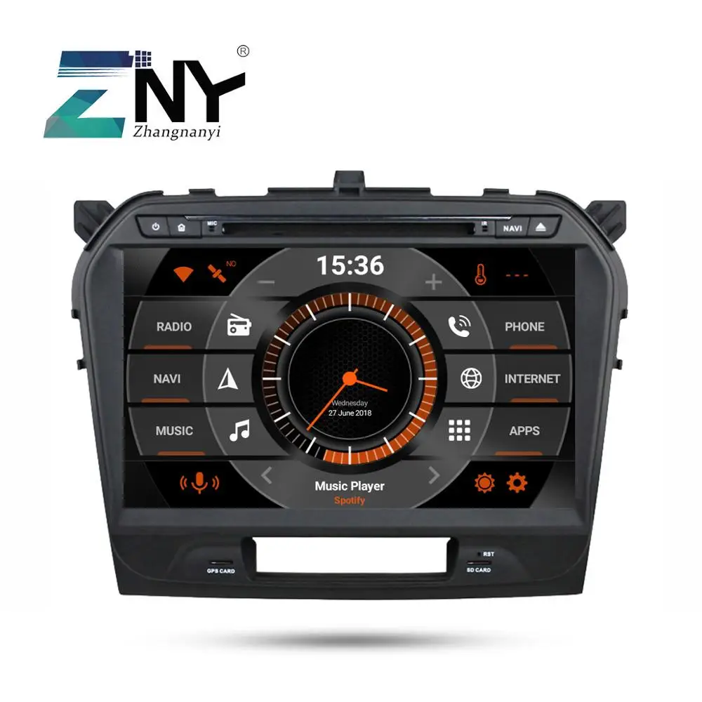 10," ips 2 Din Android 9,0 Автомобильный DVD стерео для Suzuki Vitara авто радио WiFi gps Аудио Видео резервная камера