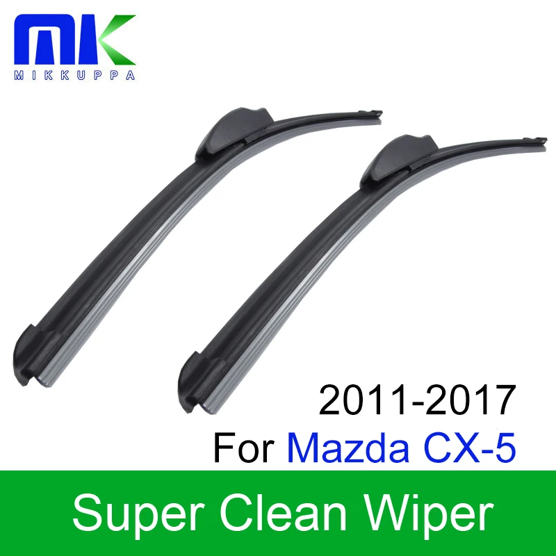 

Mikkuppa передний и задний рычаг стеклоочистителя и лезвия для Mazda CX-5 2011-2017 лобовое стекло силиконовая резина автомобильные аксессуары