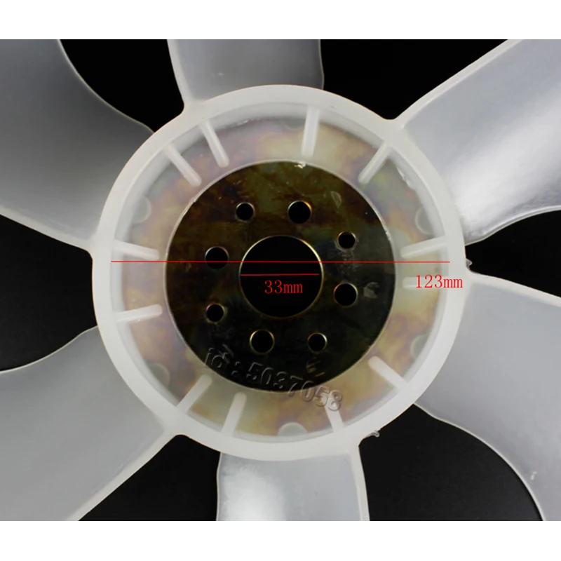 Вентилятор C240F8-94470-553-0 6 лопастей OEM двигатель Isuzu Исузу C240PKG/J engine вилочный
