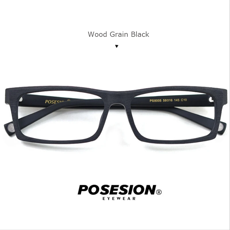 PS8005 C05 POSESION, оптические очки, оправа для мужчин и женщин, Ретро стиль, компьютерные очки для глаз, оправа для очков, прозрачные линзы, мужские и женские очки PS8005 - Цвет оправы: PS8005 C05