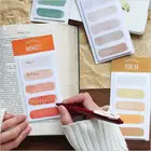 Акварельные наклейки в виде сакуры, упаковка наклеек, милые наклейки, школьные принадлежности