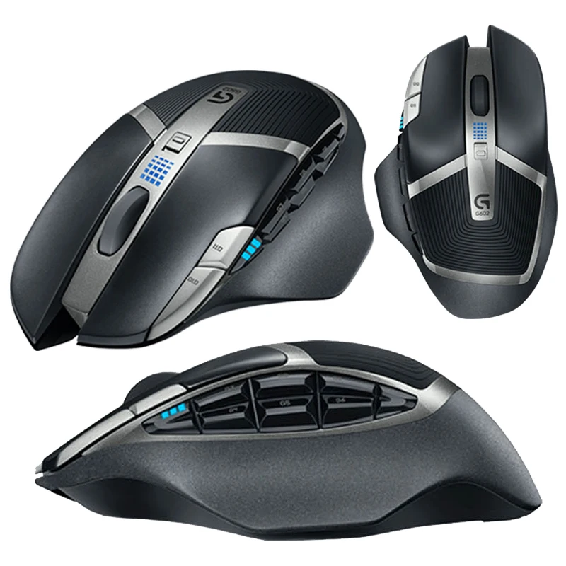 Игровая мышь Logitech G602 беспроводная эргономичная компьютерная 2 4G для ноутбука ПК