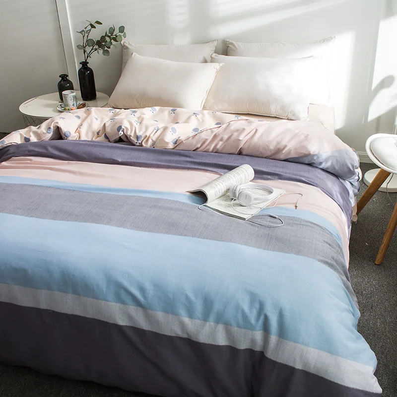 Простые Модные узоров Постельное белье 1 шт. пододеяльник хлопкового волокна