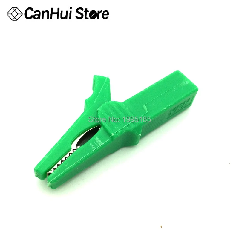 2 шт. 55 мм крокодил зажим для 4 штекер типа банан разъем L15 синий красный черный