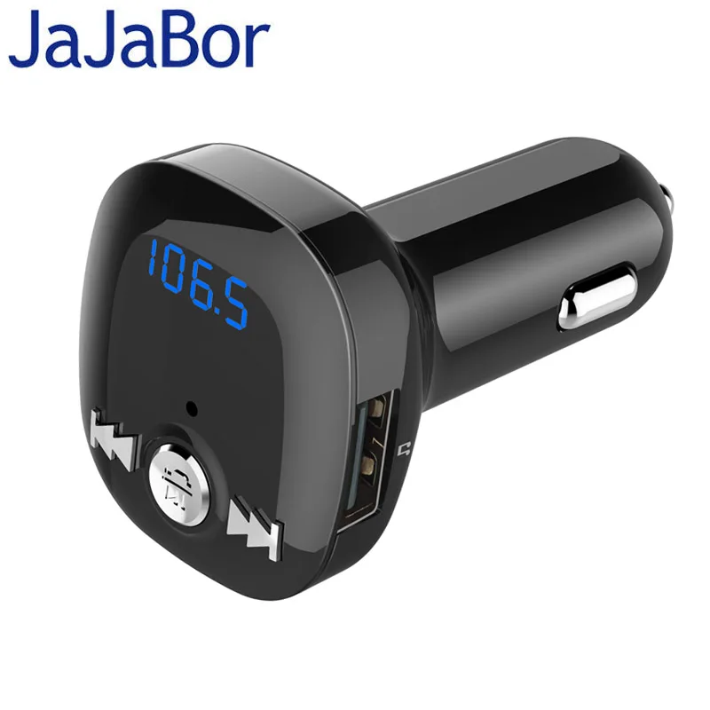 Автомобильный комплект jajabor с Bluetooth громкой связью fm передатчик беспроводной