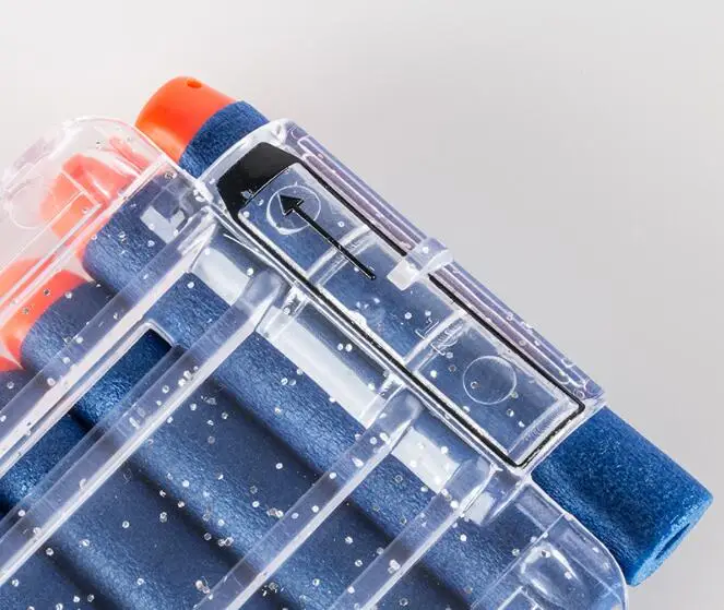 Surwish зажимы для мягких пуль Nerf игрушечного пистолета 6 патронов патронный патрон