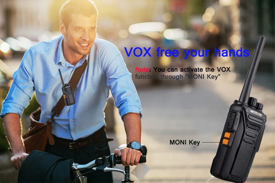 2 шт Retevis RT27 Walkie Talkie лицензий PMR/FRS 0,5 W/2 W PMR446 UHF 16/22CH VOX CTCSS/DCS скремблер Портативный двухстороннее радио