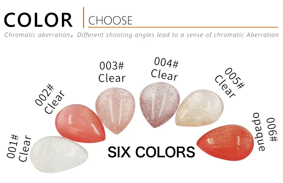 CoKEKOU Green health Mermaid nail polish gel Durable White Mermaid Scarlet Gold Flashing Rattus 6 Colors send false nail