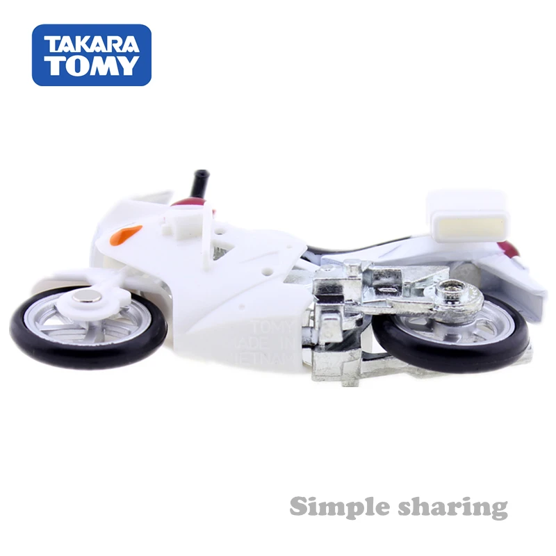 Набор моделей полицейских велосипедов Takara Tomy Tomica No. 04 Honda VFR 1:32 литые миниатюрные