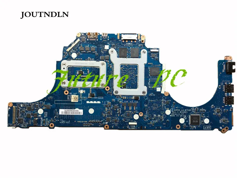 JOUTNDLN для DELL Alienware 17 R2 материнская плата ноутбука с фотографическим процессором