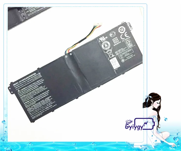 Ноутбук Батарея AC14B18J для Acer Aspire ES1-311 ES1-411 ES1-421 ES1-431 ES1-511 ES1-512 ES1-521 ES1-531 ES1-572 ES1-711 ES1-711G |