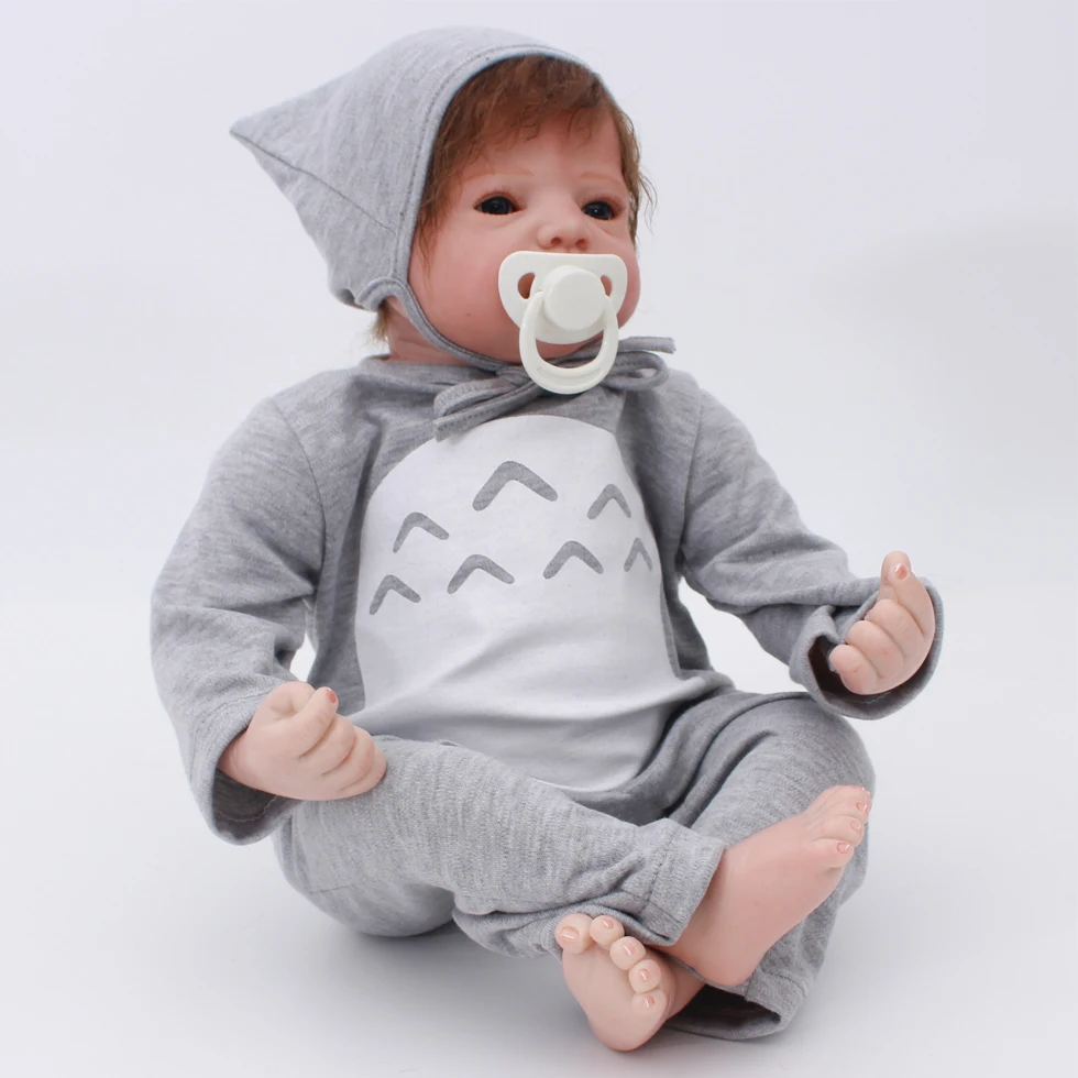 OtardDolls Bebe Reborn 22 дюйма 55 см мягкий силиконовый винил Reborn Baby Doll игрушки реалистичные детские игрушки на день рождения Рождественский подарок для девочки