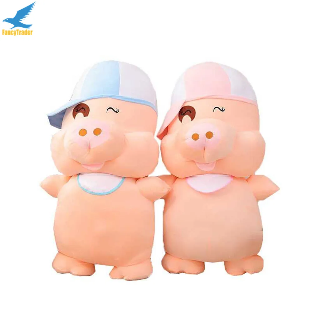 Фото Fancytrade 59 '' / 150 см Милая гигантская плюшевая свинка Mcdull игрушка подарок на день рождения 2 модели принимают дропшиппинг FT50003 №4