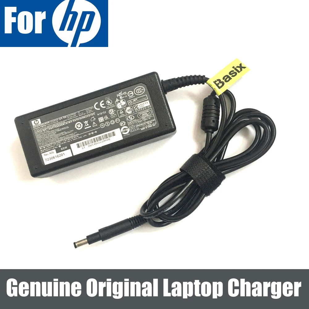 Оригинальное зарядное устройство 19 5 в 3.3ca 65 вт переменного тока для HP Pavilion TouchSmart