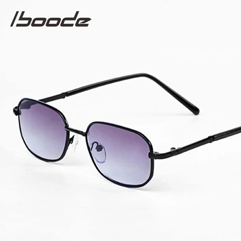 iboode Unisex Ultralight Reading Sunglasses Men Women HD Resin Bifocal Driving Reading Sun Glasses With Diopters+1 1.5 2 2.5 3