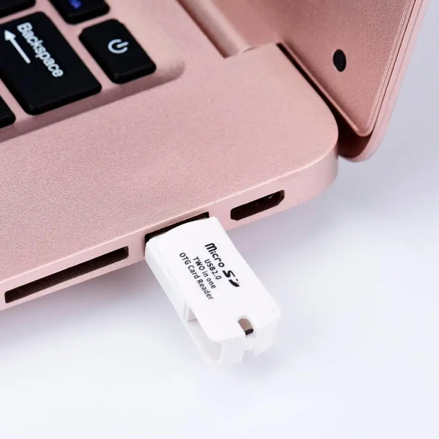 Высокоскоростной мини OTG USB 2 0 Micro SD TF T Flash кард ридер адаптер AU24 Прямая