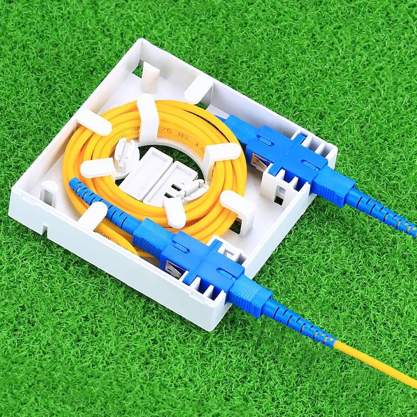 KELUSHI 30 pcs/lots Fiber Panel Fiber Optic Terminal Junction Box 86 Information Panels 86 Desktop Box