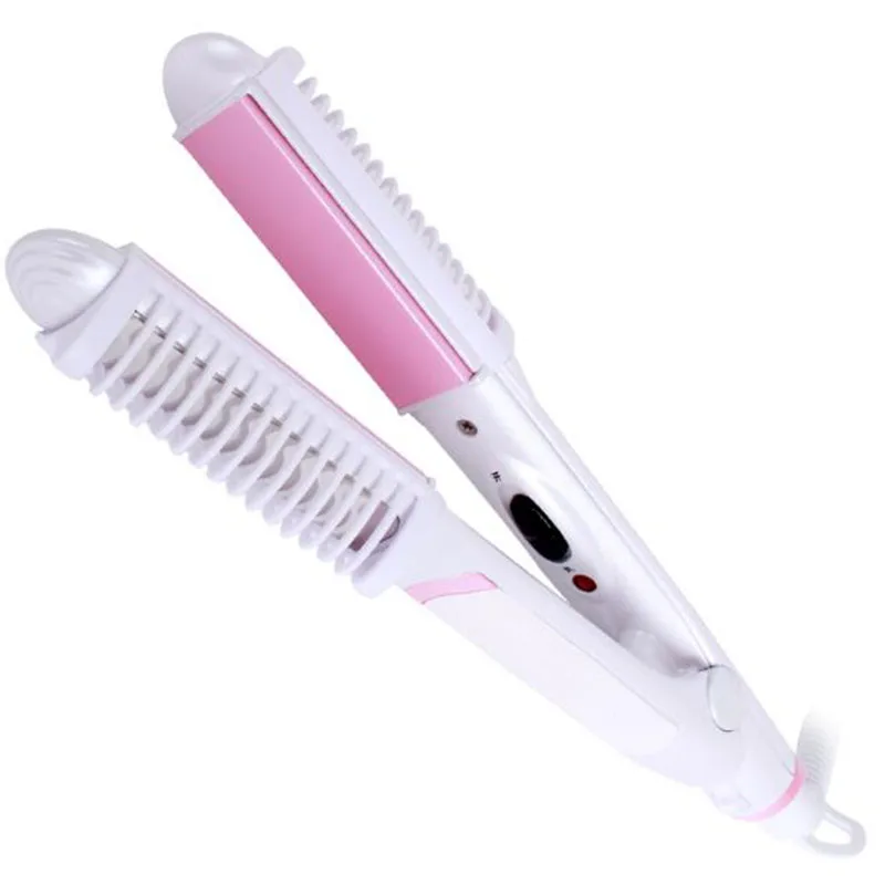 Турмалиновый керамический электрический выпрямитель для волос щипцы завивки