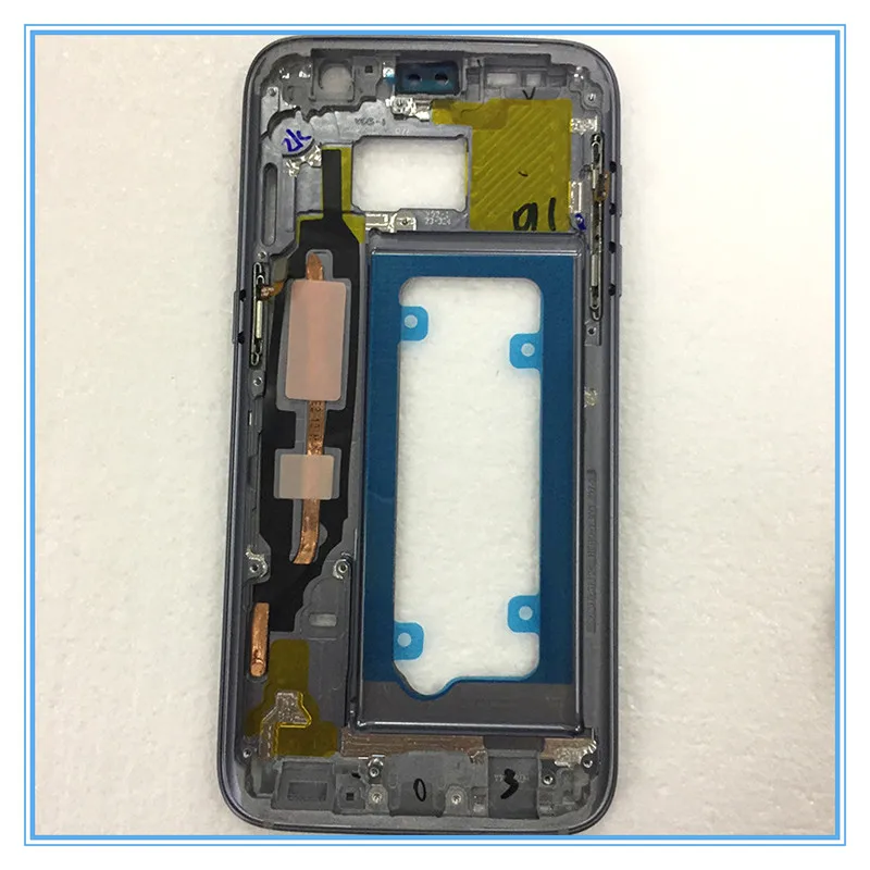 1 шт. средняя рамка для Samsung Galaxy S7 G930 G930F Рамка Металлическая Корпус Шасси с боковой